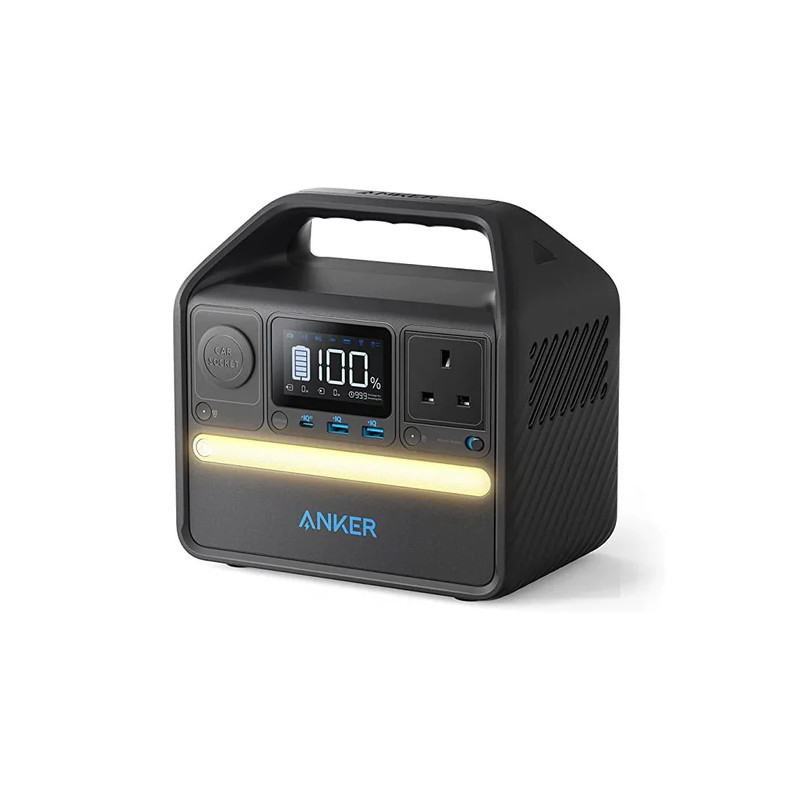 Anker 521 Portable 256Wh Power Station - Black - مزود طاقة